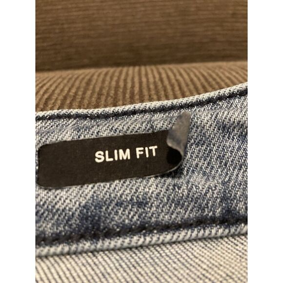 Judy Blue Slim Fit  High Rise Womens Blue Jeans Stretch Distressed Size 16W - Picture 5 of 10